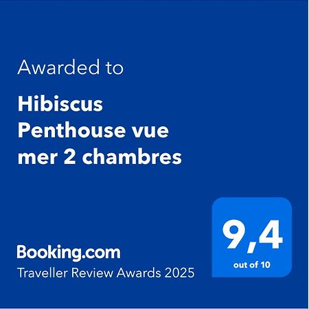 Hibiscus Penthouse Vue Mer 2 Chambres Trou aux Biches Exterior foto