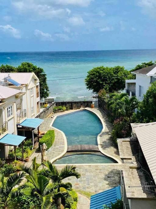 Hibiscus Penthouse Vue Mer 2 Chambres Trou aux Biches Exterior foto