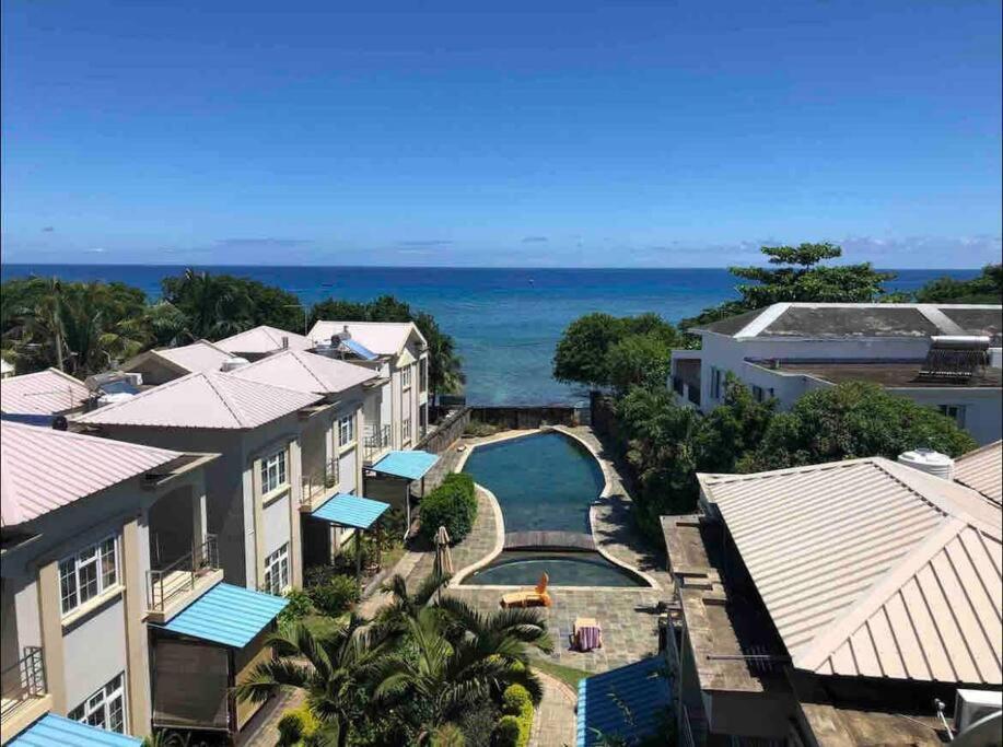 Hibiscus Penthouse Vue Mer 2 Chambres Trou aux Biches Exterior foto