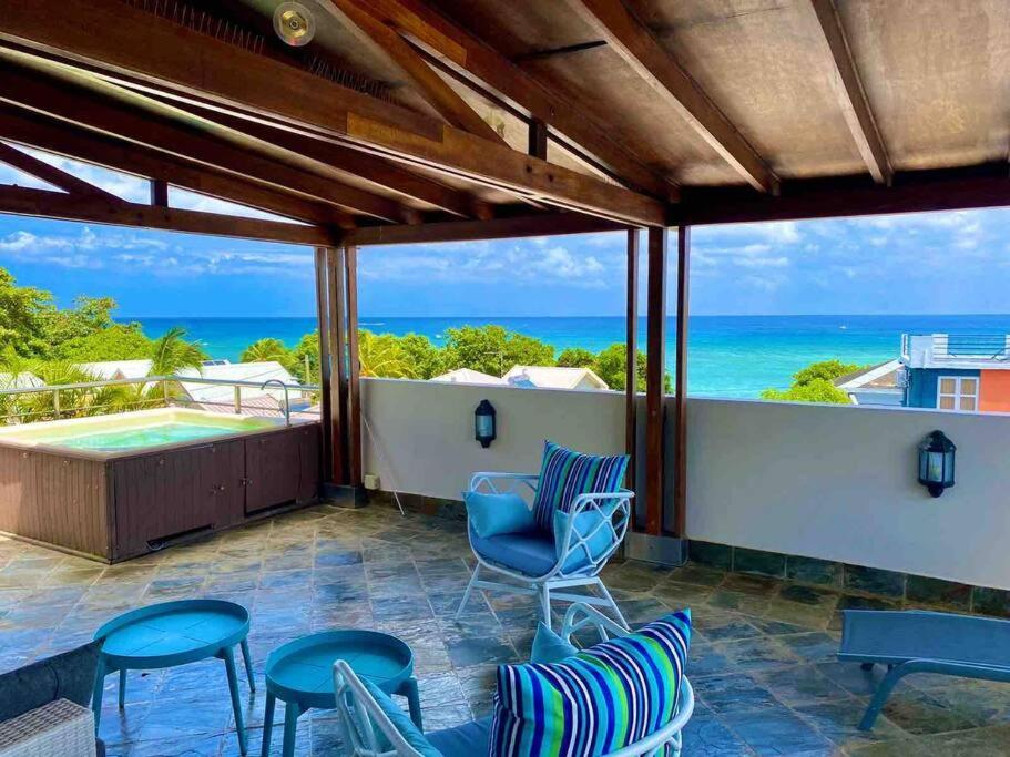 Hibiscus Penthouse Vue Mer 2 Chambres Trou aux Biches Exterior foto
